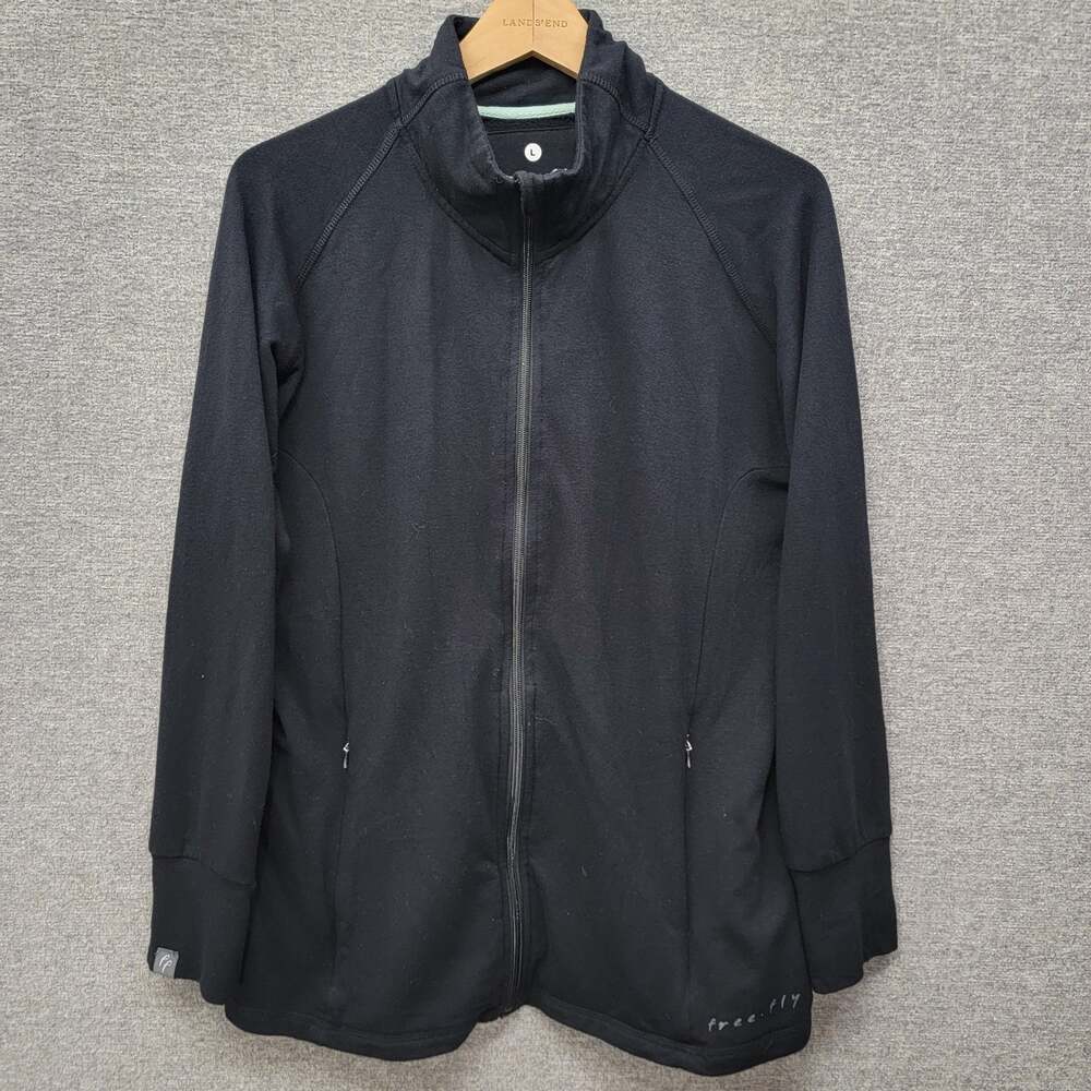 FREE FLY APPAREL WOMENS ZIP UP JACKET, SIZE M *